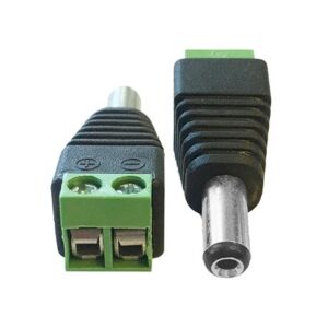 DW DC Plug 12V Power Connector For CCTV Camera Pack of 4